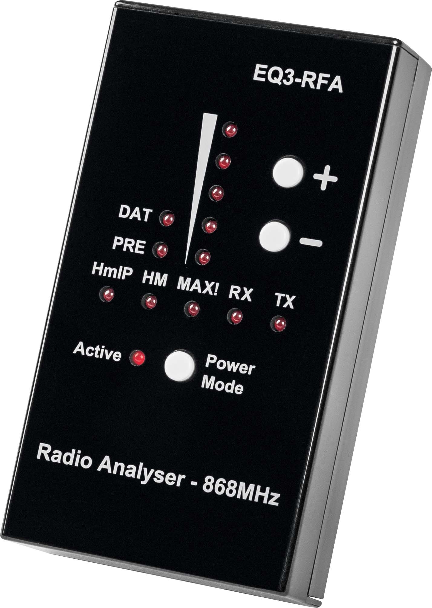 Funk-Analyser EQ3-RFA, 868MHz für Homematic IP, Homematic und MAX!